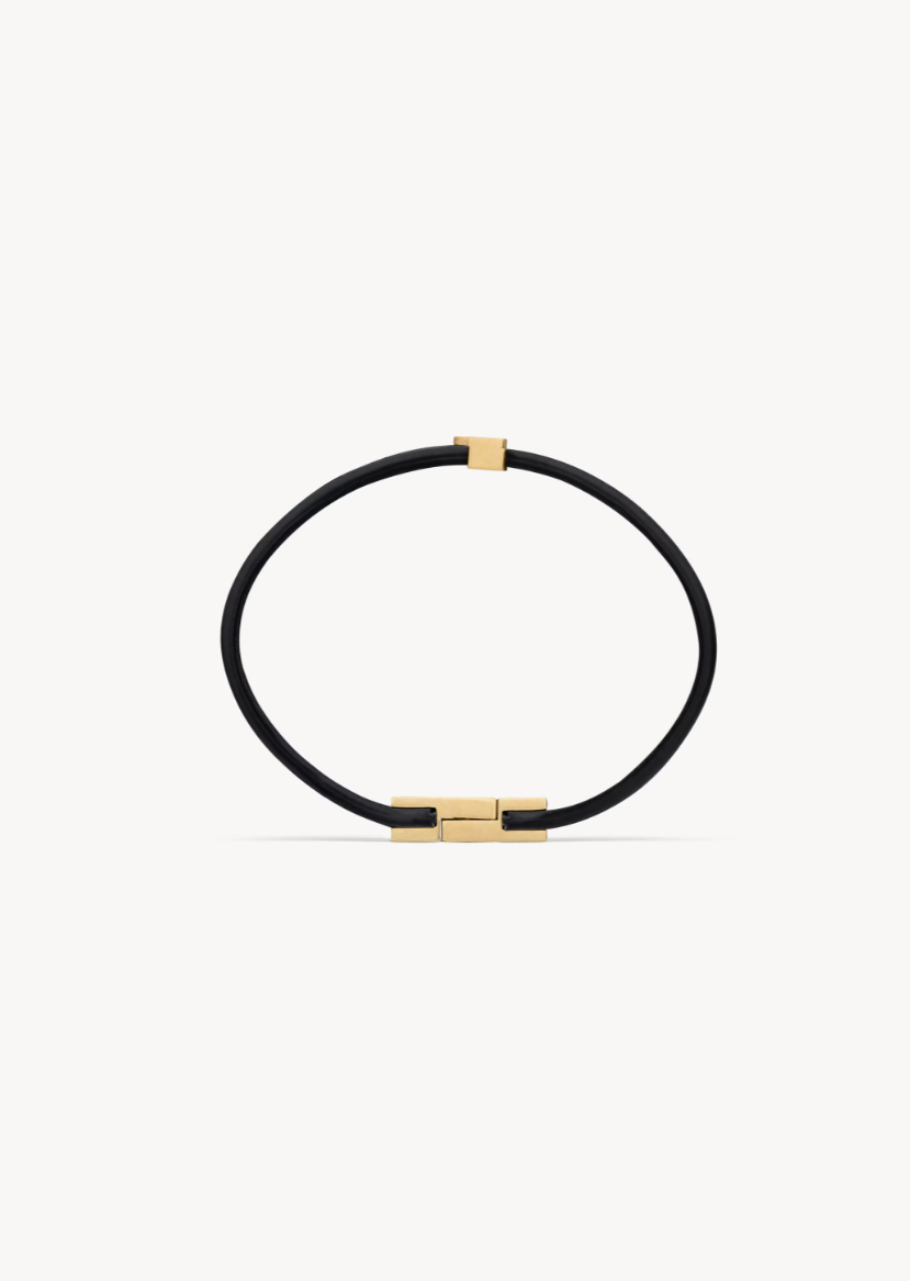 SAINT LAURENT - BRACELET CASSANDRE DOUBLE