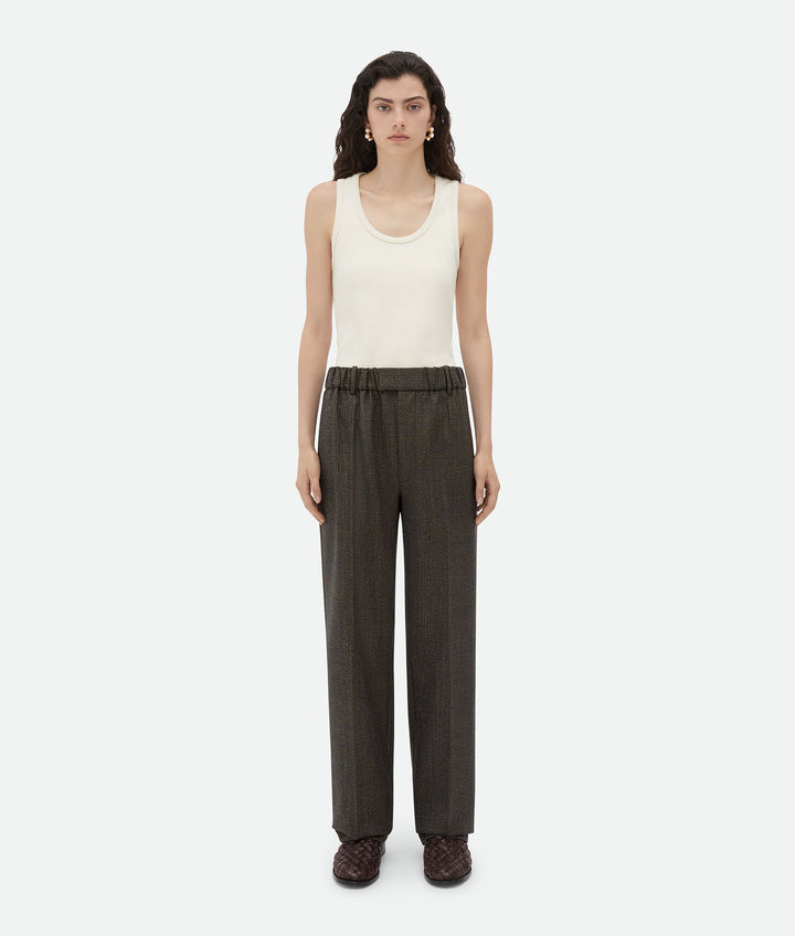 BOTTEGA VENETA - PANTALON PIED-DE-POULE