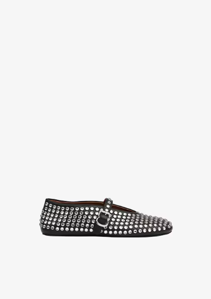 ALAÏA - BALLERINES STRASS