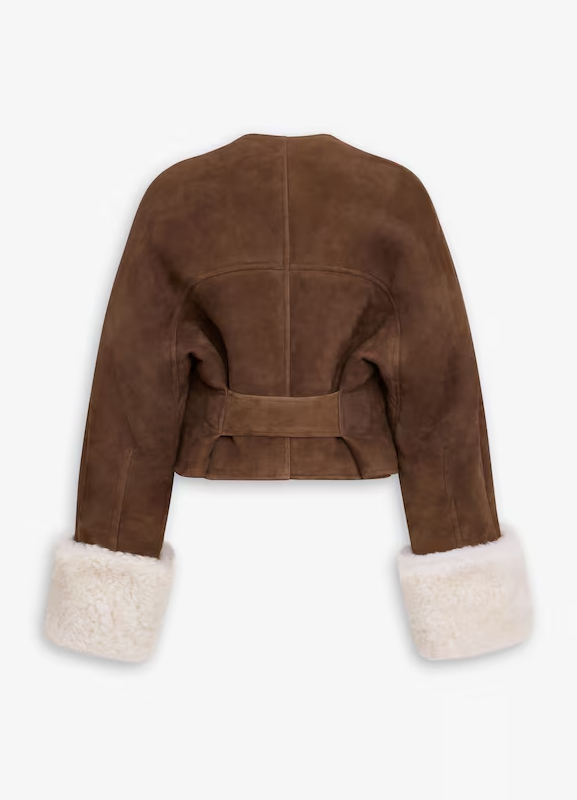 ALAÏA - VESTE AVIATEUR SHEARLING