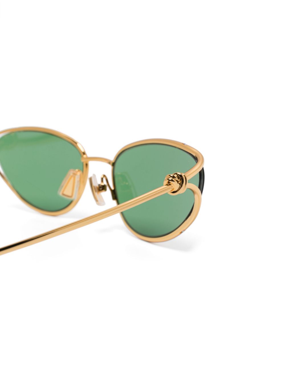 BOTTEGA VENETA - GOLD SUNGLASSES