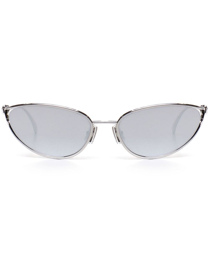 BOTTEGA VENETA - SILVER SUNGLASSES