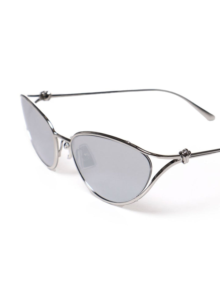 BOTTEGA VENETA - SILVER SUNGLASSES