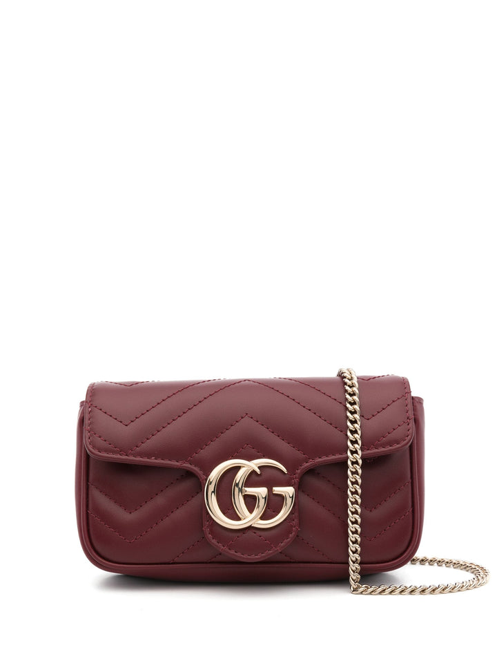 GUCCI - SAC SUPER MINI GG MARMONT