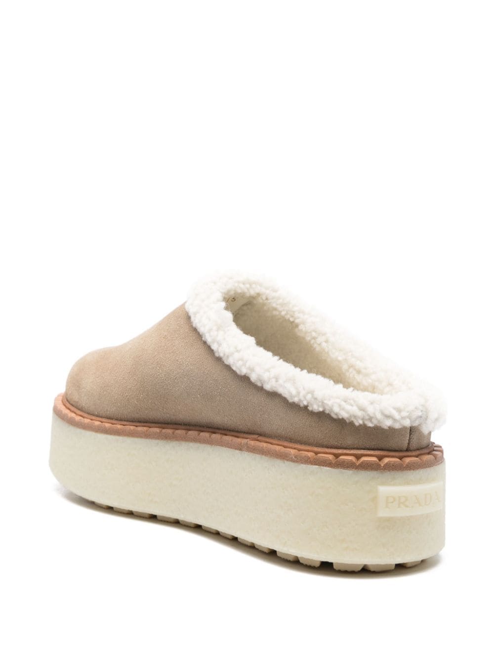 PRADA - CHAUSSONS EN SHEARLING