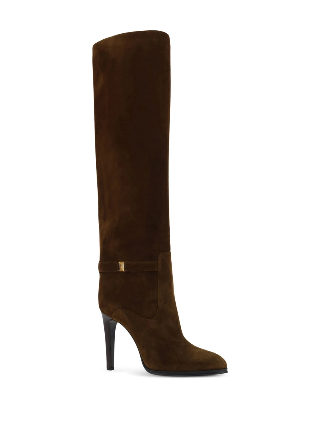 SAINT LAURENT - BOTTES DIANE EN DAIM