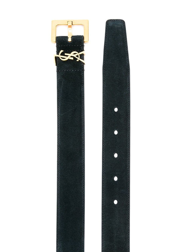 SAINT LAURENT - CEINTURE CASSANDRE EN VELOURS