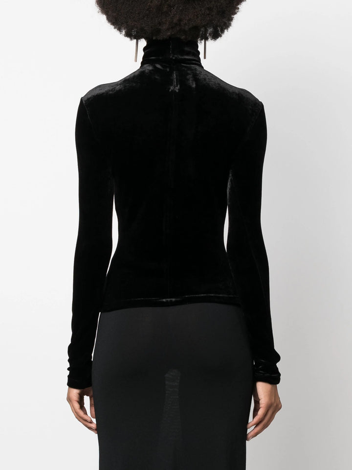 SAINT LAURENT - PULL EN VELOURS