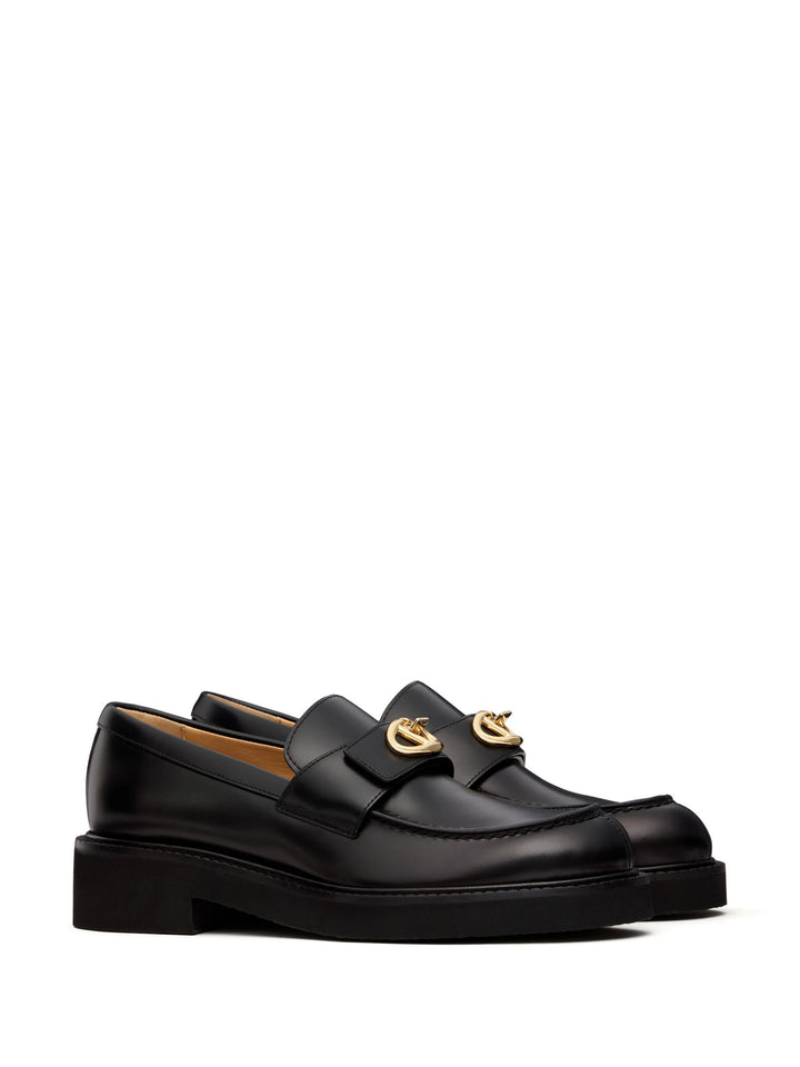 VALENTINO - MOCASSIN VLOGO LOCKER