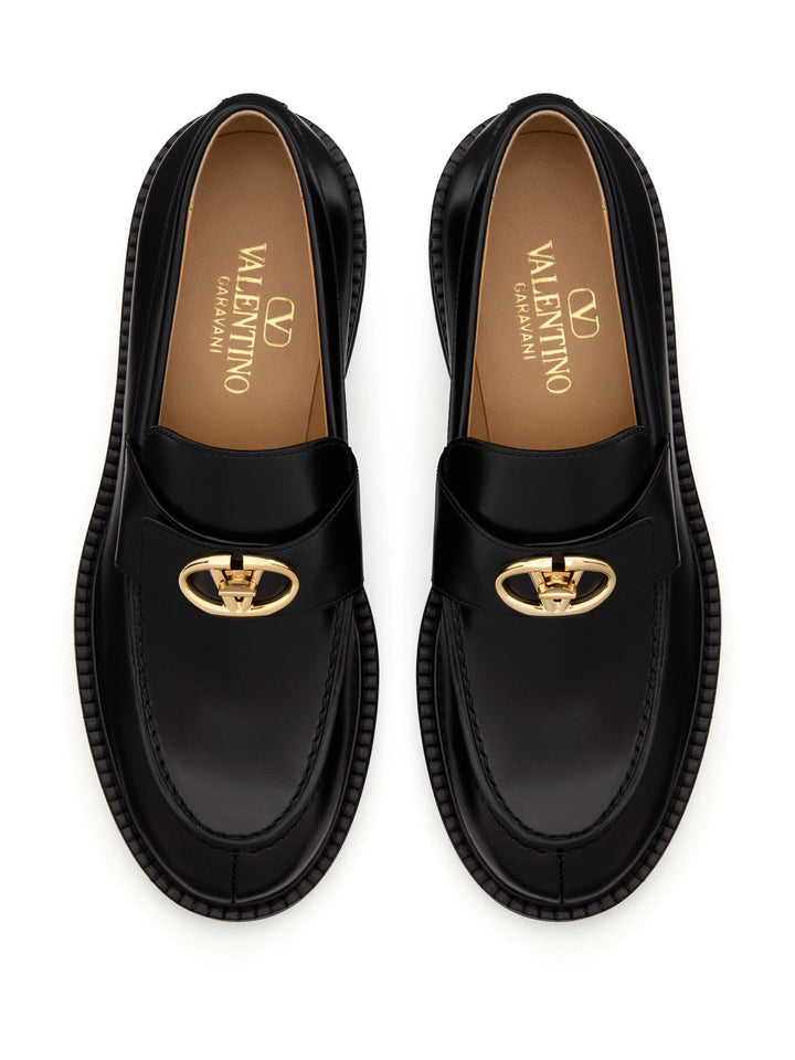 VALENTINO - MOCASSIN VLOGO LOCKER