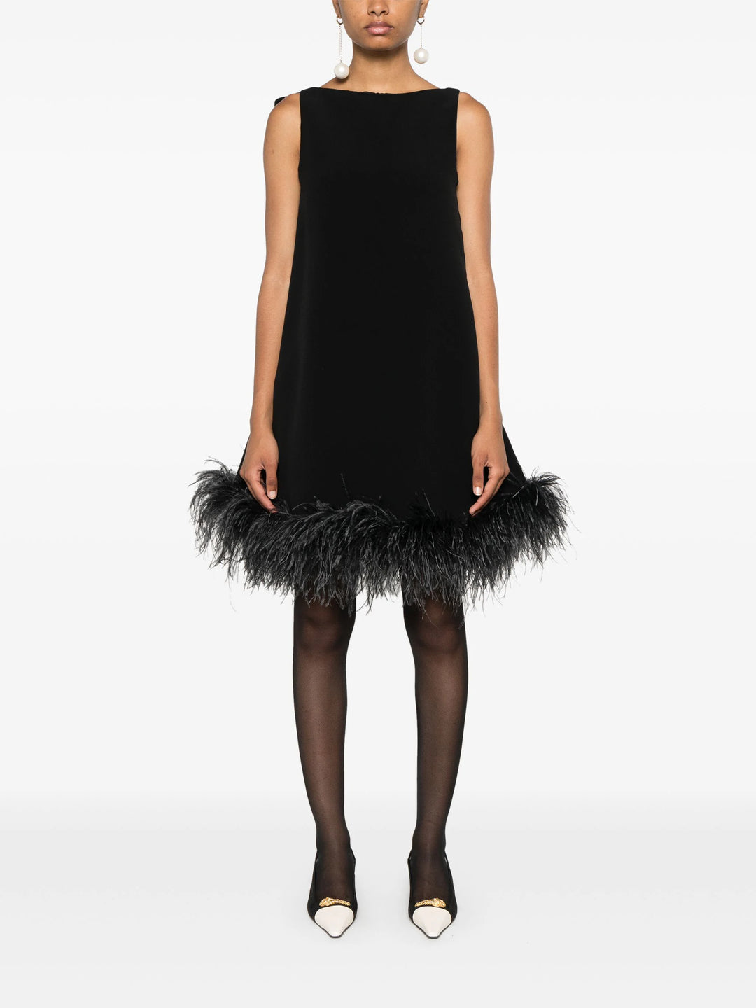 VALENTINO - ROBE A PLUMES