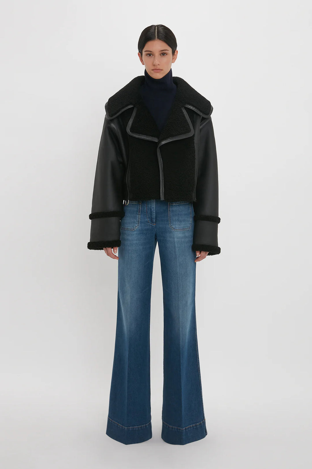 VICTORIA BECKHAM - VESTE SHEARLING