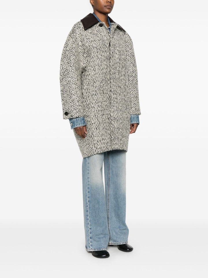 BOTTEGA VENETA - MANTEAU BIMATIÈRE