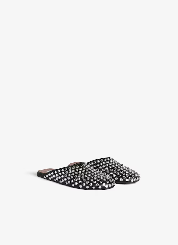 ALAÏA - MULES STRASS