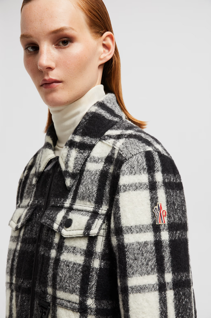 MONCLER - VESTE À CARREAUX