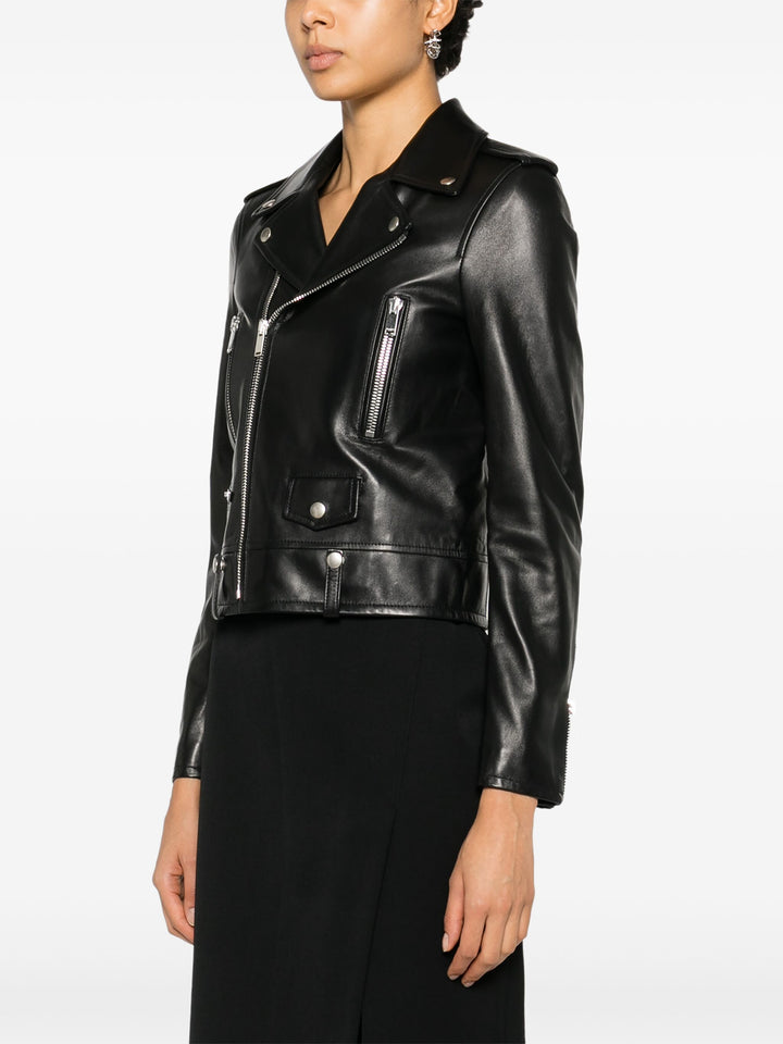 SAINT LAURENT - VESTE EN CUIR