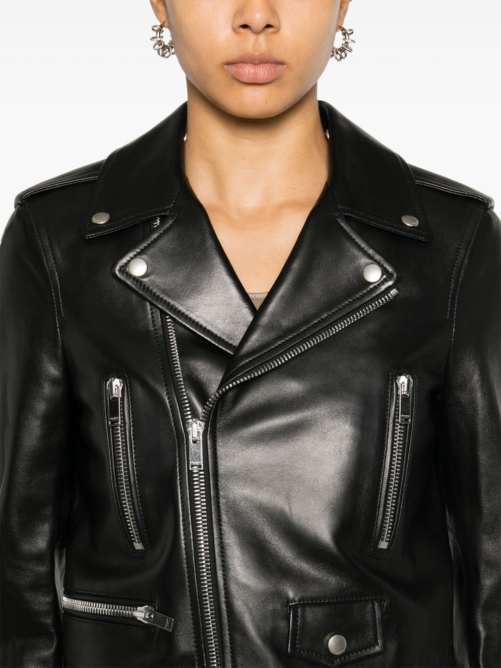 SAINT LAURENT - VESTE EN CUIR